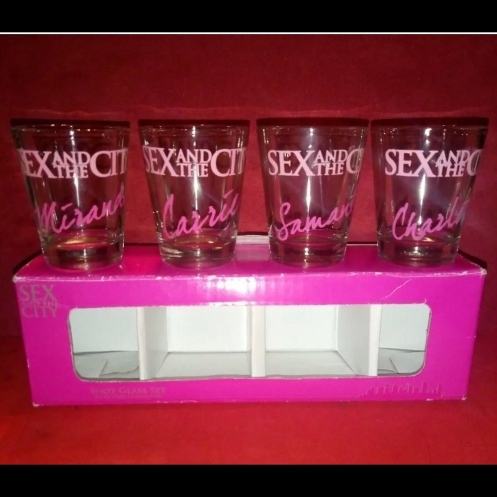 Sex and the City Shot Glasses